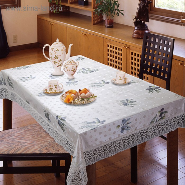 Скатерть Meiwa, 122 х 152 см, рулон 10 шт, цвет белый/зелёный
Скатерть Meiwa, 122 х 152 см, рулон 10 шт, цвет белый/зелёный