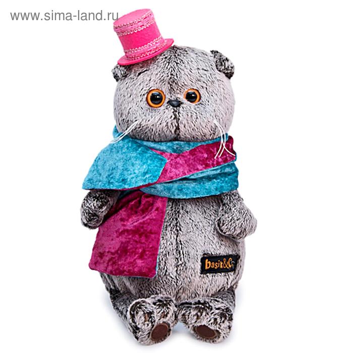 Мягкая игрушка «Басик в бархатном кашне», 19 см
Мягкая игрушка «Басик в бархатном кашне», 19 см