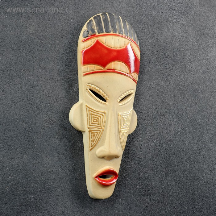 Маска "Африканская" 10,5×25×2,5см белая МИКС
Маска "Африканская" 10,5×25×2,5см белая МИКС