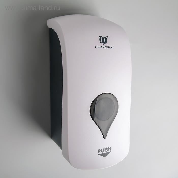 Диспенсер-пена для жидкого мыла механический, 1 л, пластик
Диспенсер-пена для жидкого мыла механический, 1 л, пластик