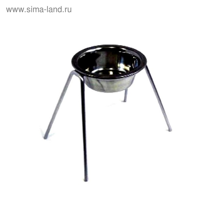 Миска на подставке 1 х 0,18 л, D12 см, H10 см, одинарная, хром
Миска на подставке 1 х 0,18 л, D12 см, H10 см, одинарная, хром