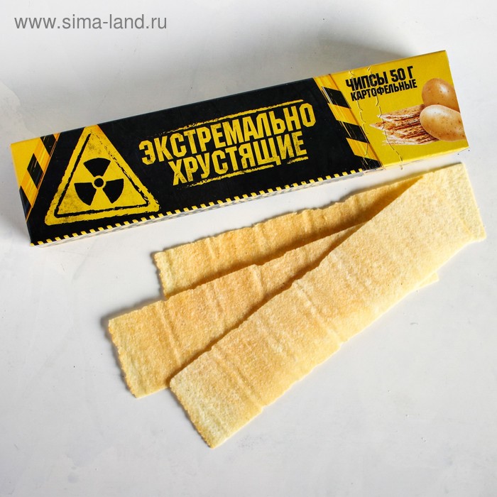 УЦЕНКА Чипсы картофельные «Экстремально хрустящие»: 50 гр.
УЦЕНКА Чипсы картофельные «Экстремально хрустящие»: 50 гр.
