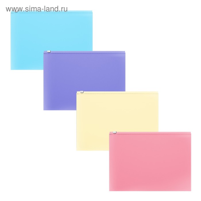 Папка-конверт на ZIP-молнии С6 (203х129 мм), 180 мкм, ErichKrause Fizzy Pastel, до 100 листов, микс
Папка-конверт на ZIP-молнии С6 (203х129 мм), 180 мкм, ErichKrause Fizzy Pastel, до 100 листов, микс