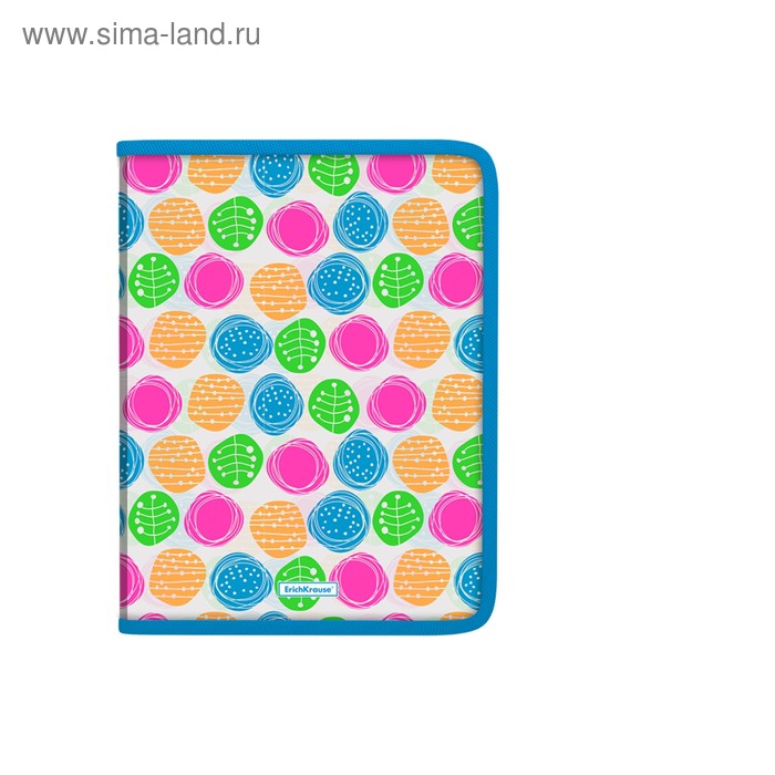 Папка пластик А4+ молния вокруг дизайн ErichKrause Buttons 47090
Папка пластик А4+ молния вокруг дизайн ErichKrause Buttons 47090