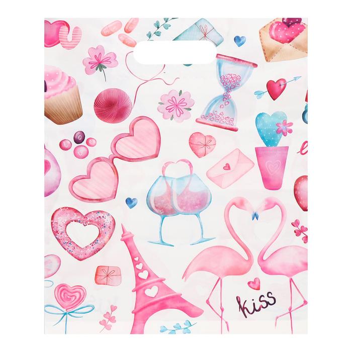 Пакет полиэтиленовый с вырубной, усиленной ручкой, 31 х 40 см, 60 мкм 
Пакет полиэтиленовый с вырубной, усиленной ручкой, 31 х 40 см, 60 мкм