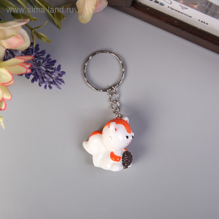 Брелок полистоун "Бельчонок с шишкой" МИКС 3х3х2,5 см
Брелок полистоун "Бельчонок с шишкой" МИКС 3х3х2,5 см