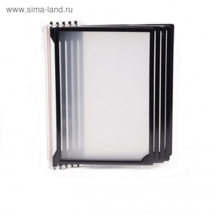 Настенная перекидная система, 5 рамок А4, цвет чёрный
Настенная перекидная система, 5 рамок А4, цвет чёрный