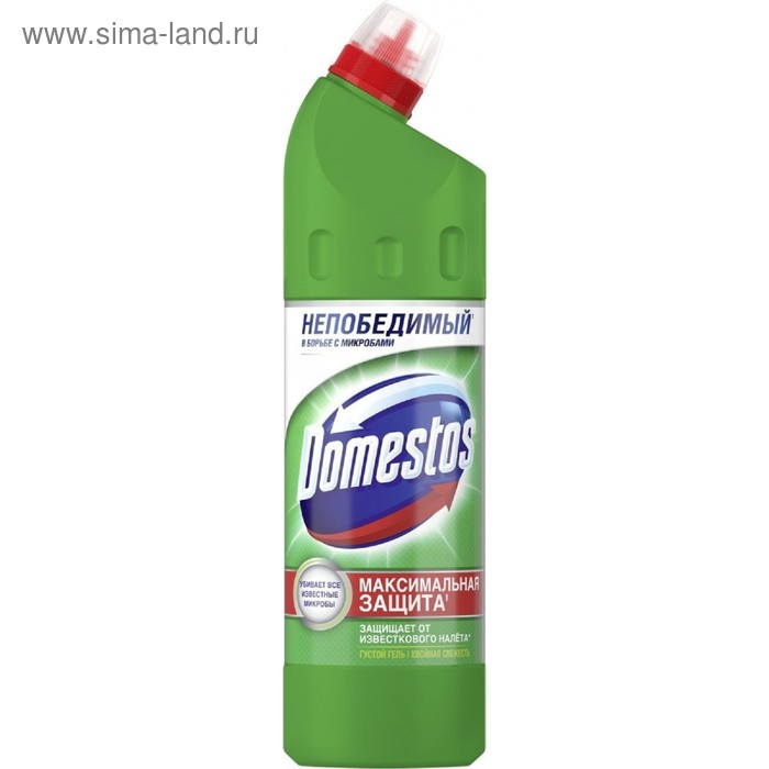 Чистящее средство Domestos "Хвойная свежесть", гель, универсальное, 750 мл 
Чистящее средство Domestos "Хвойная свежесть", гель, универсальное, 750 мл