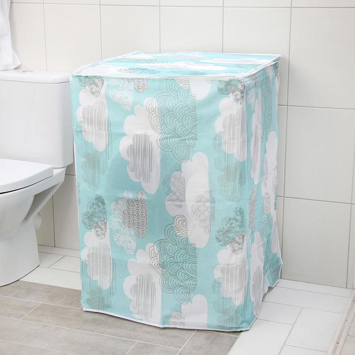 Чехол для стиральной машины с вертикальной загрузкой Доляна, 60×55×82 см, PEVA, цвет МИКС
Чехол для стиральной машины с вертикальной загрузкой Доляна, 60×55×82 см, PEVA, цвет МИКС