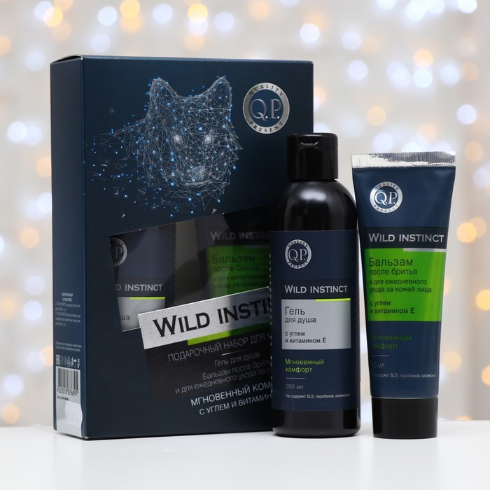 Набор Q.P Men Care Wild Instinct №1511: Гель для душа, 200 мл, Бальзам после бритья, 80 мл
Набор Q.P Men Care Wild Instinct №1511: Гель для душа, 200 мл, Бальзам после бритья, 80 мл
