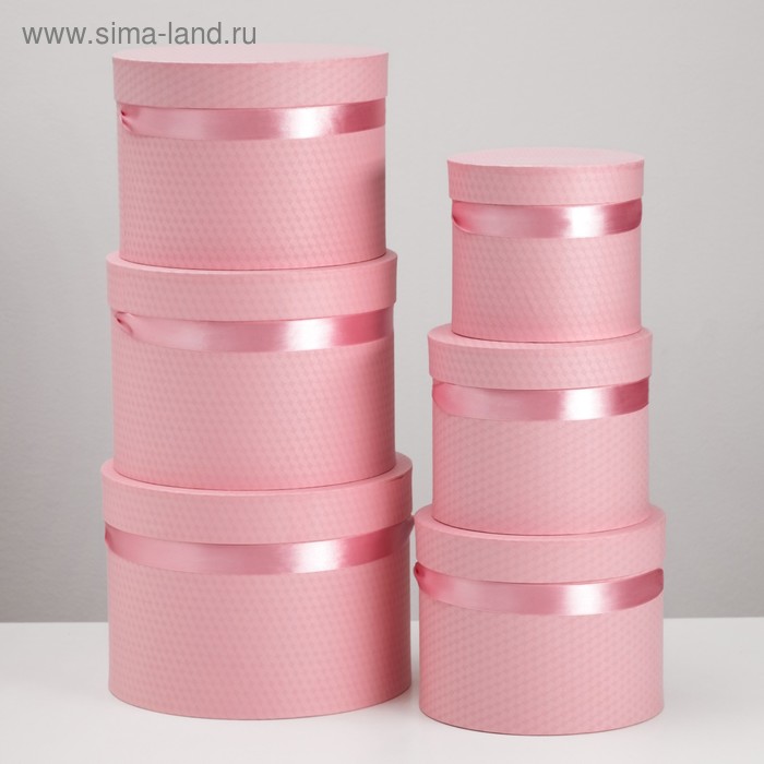 Набор коробок 6 в 1 "Розовый", 28 х 28 х 20 - 17 х 17 х 15 см
Набор коробок 6 в 1 "Розовый", 28 х 28 х 20 - 17 х 17 х 15 см