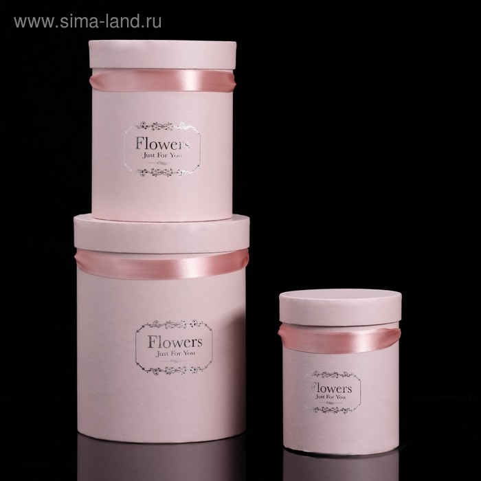 Набор коробок 3 в 1 "Светло-розовый", 18 х 18 х 22 - 12 х 12 х 15 см
Набор коробок 3 в 1 "Светло-розовый", 18 х 18 х 22 - 12 х 12 х 15 см