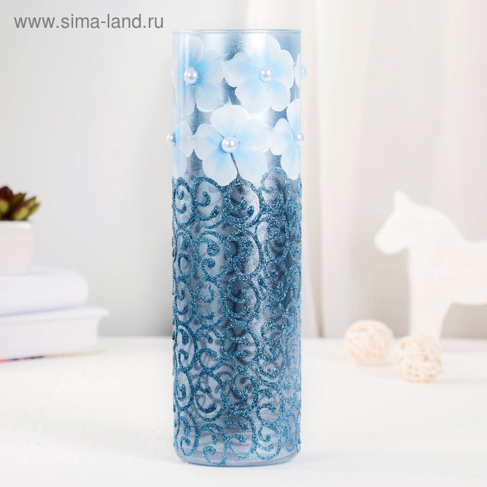 Ваза "Фреш", голубой d-7,5 см h-26,5 см
Ваза "Фреш", голубой d-7,5 см h-26,5 см