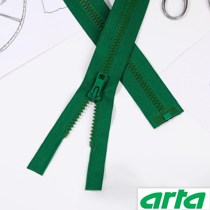 Молния «Трактор», Т10, разъёмная, 75 см, цвет ярко-зелёный №050
Молния «Трактор», Т10, разъёмная, 75 см, цвет ярко-зелёный №050