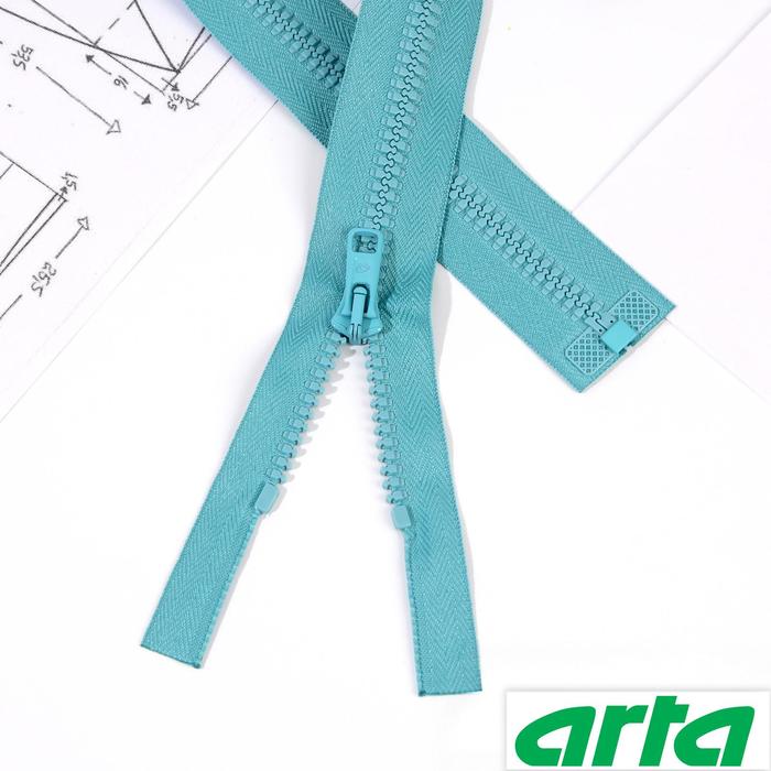 Молния «Трактор», Т10, разъёмная, 75 см, цвет светло-бирюзовый №187
Молния «Трактор», Т10, разъёмная, 75 см, цвет светло-бирюзовый №187