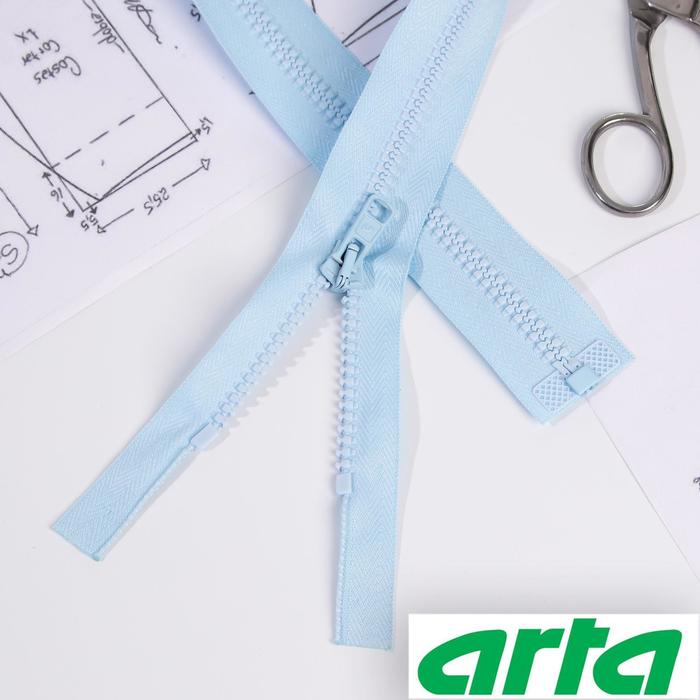 Молния «Трактор», Т10, разъёмная, 65 см, цвет голубой №104
Молния «Трактор», Т10, разъёмная, 65 см, цвет голубой №104