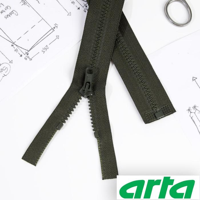 Молния «Трактор», Т10, разъёмная, 65 см, цвет тёмный хаки №175
Молния «Трактор», Т10, разъёмная, 65 см, цвет тёмный хаки №175