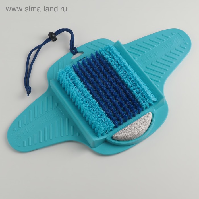 Щётка для ног с пемзой, на присосках
Щётка для ног с пемзой, на присосках