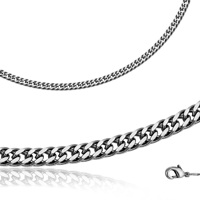 Цепь "Плетение Ромб двойной" МРДГ6, посеребрение с оксидированием, 45см
Цепь "Плетение Ромб двойной" МРДГ6, посеребрение с оксидированием, 45см