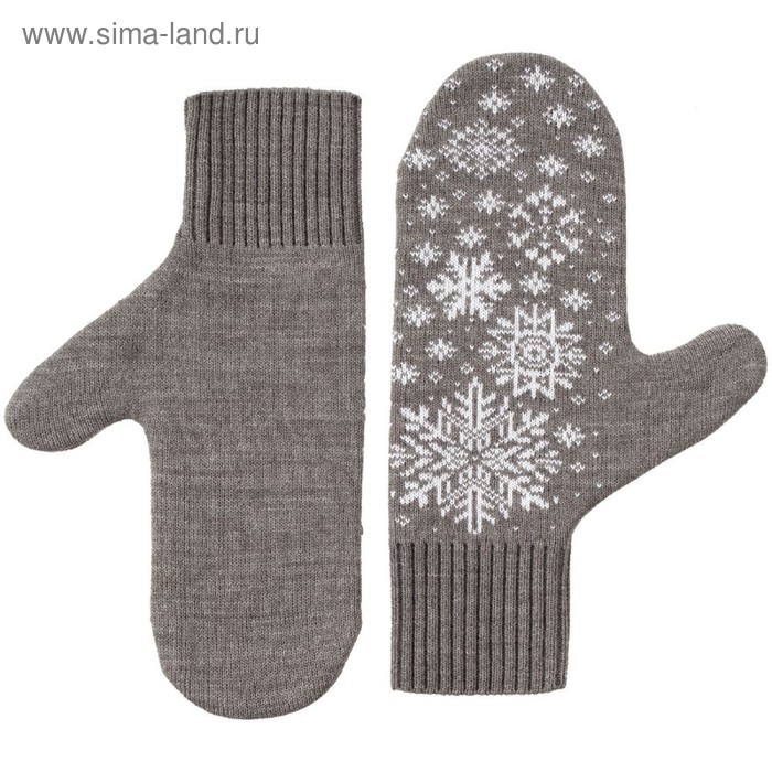 Варежки Snow Fairy, размер L, цвет серый
Варежки Snow Fairy, размер L, цвет серый