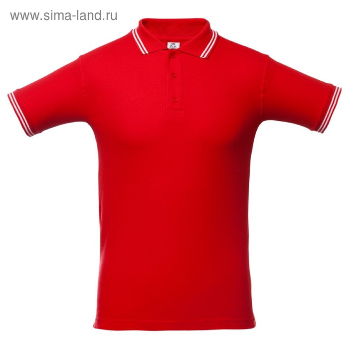 фото Рубашка поло virma stripes, размер xl, цвет красный unit