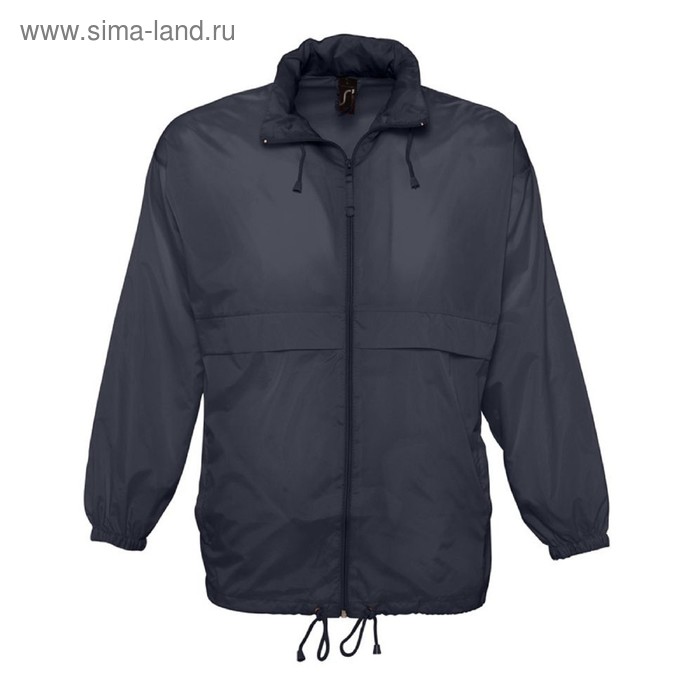 Ветровка унисекс SURF 210, размер L, цвет тёмно-синий 
Ветровка унисекс SURF 210, размер L, цвет тёмно-синий