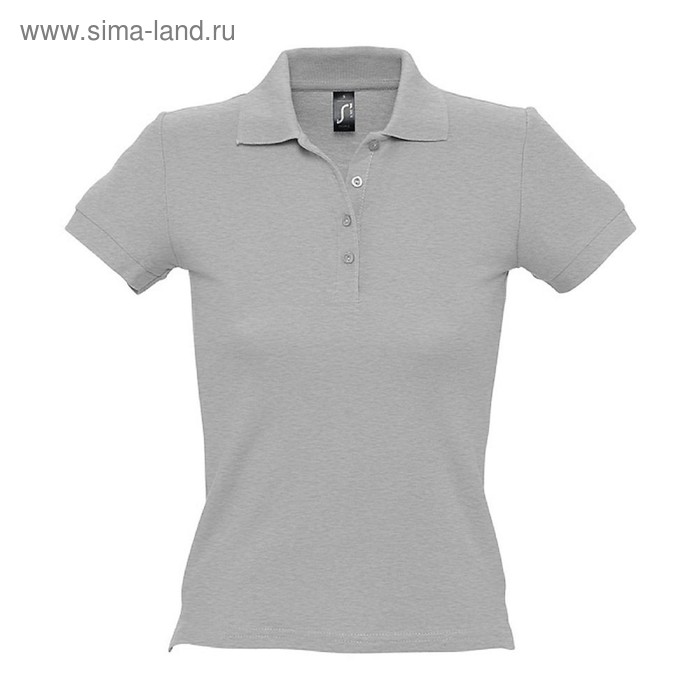 Рубашка поло женская PEOPLE 210, размер M, цвет серый меланж
Рубашка поло женская PEOPLE 210, размер M, цвет серый меланж