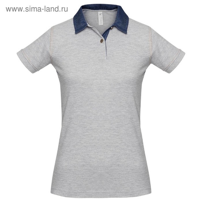 Рубашка поло женская DNM Forward, размер XL, цвет серый меланж
Рубашка поло женская DNM Forward, размер XL, цвет серый меланж