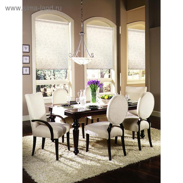 фото Рулонная штора «афины», 70 х 175 см, цвет бежевый уют