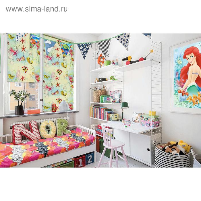 фото Рулонная штора «аквариум», 90 х 175 см уют