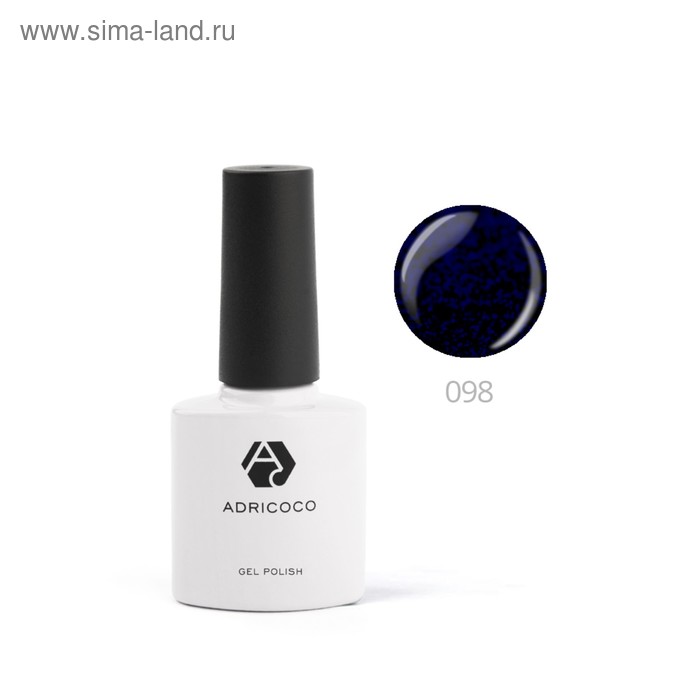 Цветной гель-лак ADRICOCO №098 мерцающий черный василек, 8 мл
Цветной гель-лак ADRICOCO №098 мерцающий черный василек, 8 мл