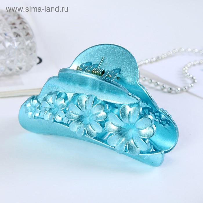 Краб для волос "Ультра" цветы, 9 см, микс
Краб для волос "Ультра" цветы, 9 см, микс