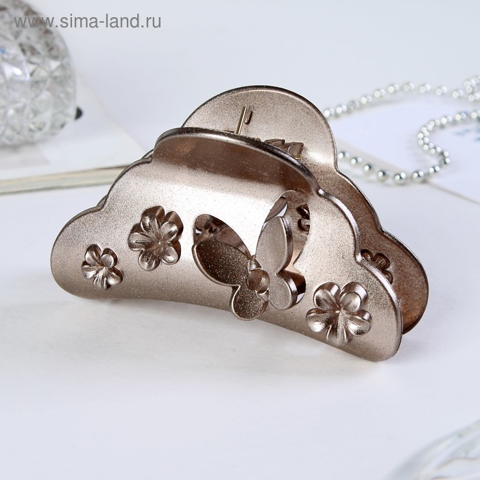 Краб для волос "Ультра" бабочка в цветах, 9 см, микс
Краб для волос "Ультра" бабочка в цветах, 9 см, микс