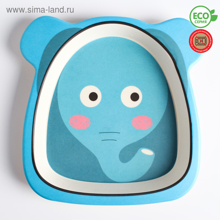 Тарелка детская из бамбука, цвет и рисунок МИКС
Тарелка детская из бамбука, цвет и рисунок МИКС