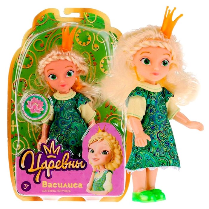 Кукла «Царевны. Василиса», 15 см
Кукла «Царевны. Василиса», 15 см
