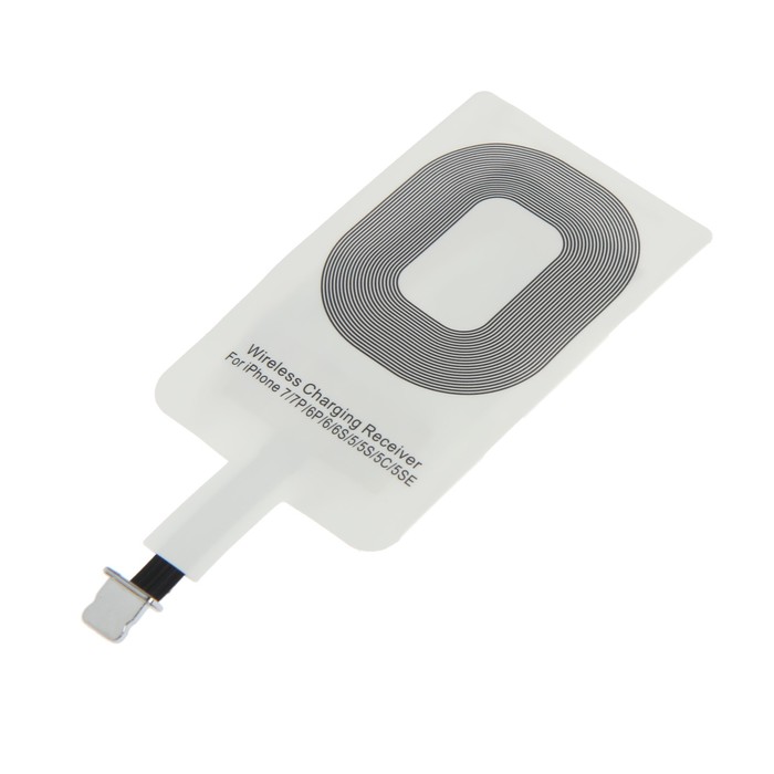 Приемник для безкабельной зарядки LuazON LCC-81, под чехол, разъем lightning, 1 А
Приемник для безкабельной зарядки LuazON LCC-81, под чехол, разъем lightning, 1 А