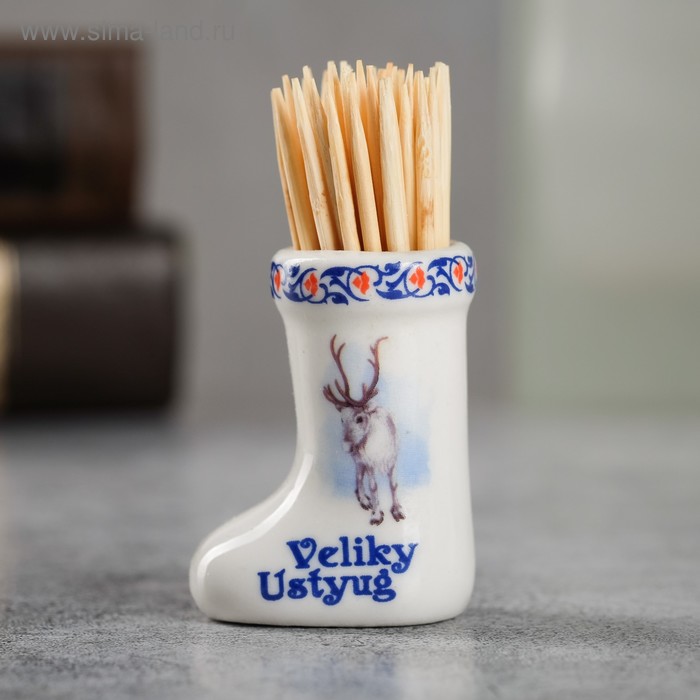 Подставка для зубочисток «Великий Устюг» 3,5 х 4 см
Подставка для зубочисток «Великий Устюг» 3,5 х 4 см