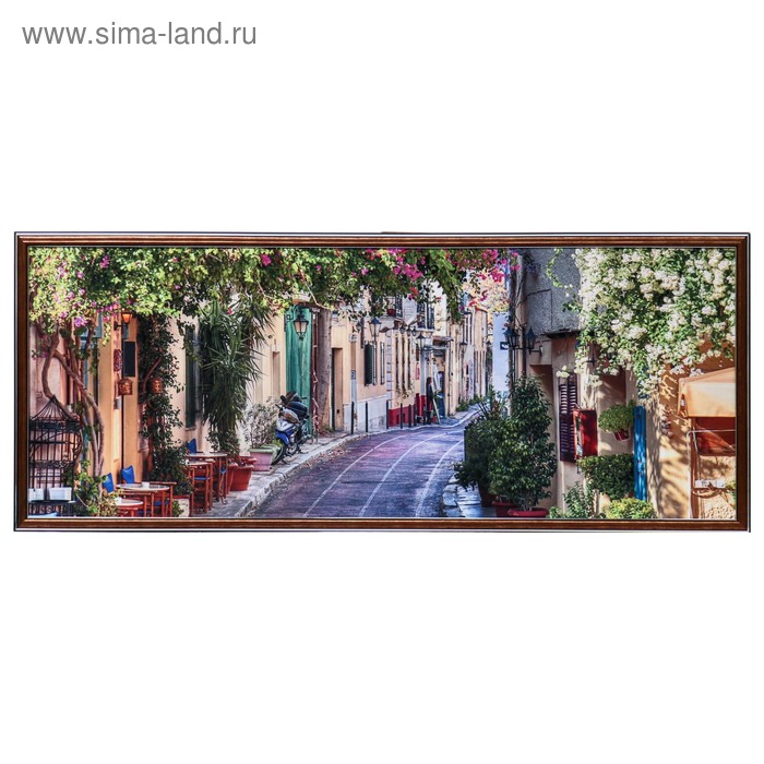 Картина "Улица в цветах" 38х93 см
Картина "Улица в цветах" 38х93 см