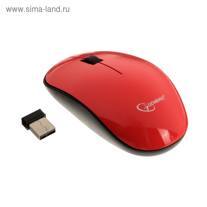 Мышь Gembird MUSW-111-CRL, беспроводная, оптическая, 1200 dpi, 1xAA, USB, цвет коралловый 
Мышь Gembird MUSW-111-CRL, беспроводная, оптическая, 1200 dpi, 1xAA, USB, цвет коралловый