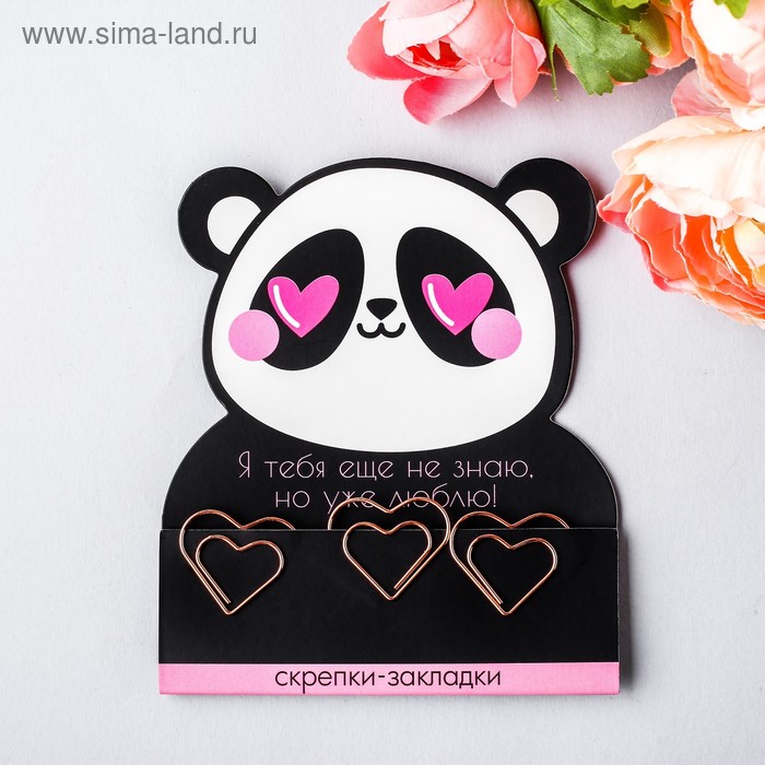 Набор фигурных скрепок "С любовью!", 3 шт
Набор фигурных скрепок "С любовью!", 3 шт