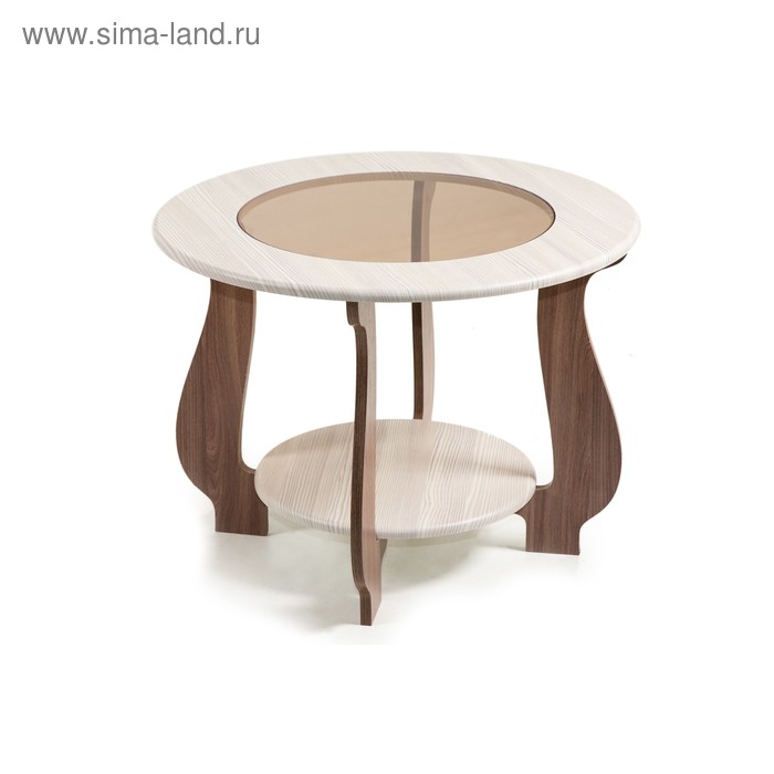 Стол журнальный СЖ-24, 700x700x520, Шампань/Ясень Шимо темный
Стол журнальный СЖ-24, 700x700x520, Шампань/Ясень Шимо темный