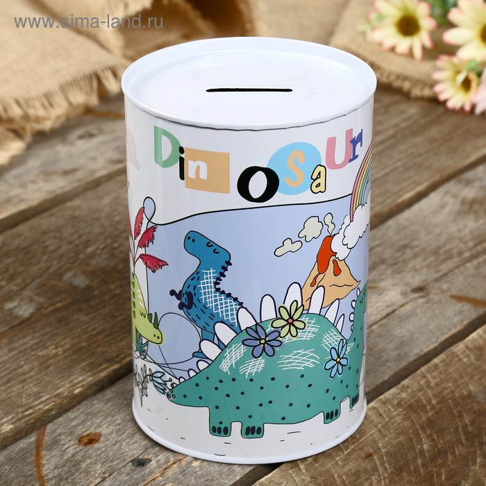 Копилка металл банка "Динозаврики" МИКС 15х10х10 см
Копилка металл банка "Динозаврики" МИКС 15х10х10 см
