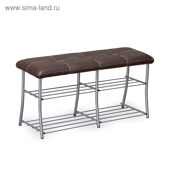 Обувница МС-7, 1020x350x500, Серебро/Умбер
Обувница МС-7, 1020x350x500, Серебро/Умбер