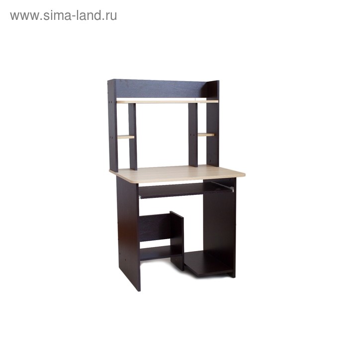 Стол компьютерный СК-5, 800x630x1380, Венге/Дуб молочный
Стол компьютерный СК-5, 800x630x1380, Венге/Дуб молочный