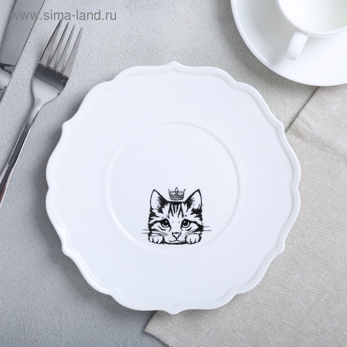Тарелка «Кошка», Ø 20 см
Тарелка «Кошка», Ø 20 см