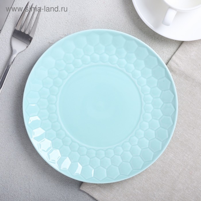 Тарелка «Голубая», Ø 20 см
Тарелка «Голубая», Ø 20 см