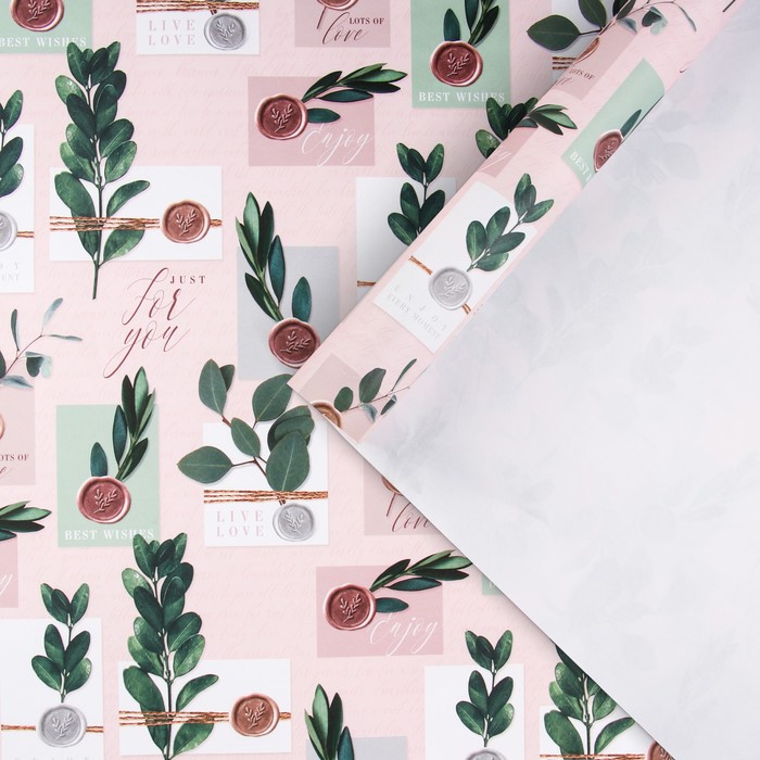 Бумага крафтовая «Сургучные печати», 70 × 100 см
Бумага крафтовая «Сургучные печати», 70 × 100 см