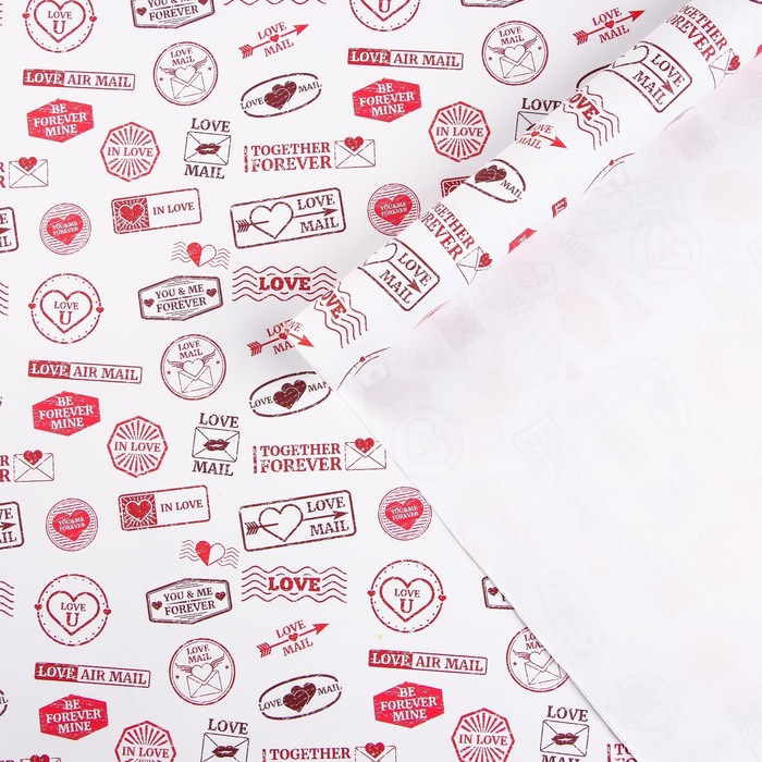 Бумага крафтовая Love, 70 × 100 см
Бумага крафтовая Love, 70 × 100 см