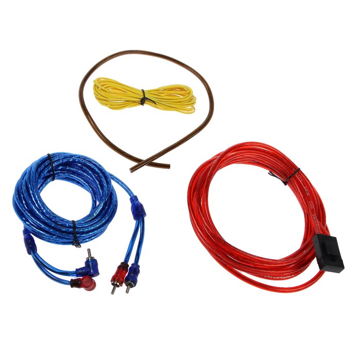 Комплект для 2-х канального усилителя 8GA, предохранитель, 4 предмета
Комплект для 2-х канального усилителя 8GA, предохранитель, 4 предмета