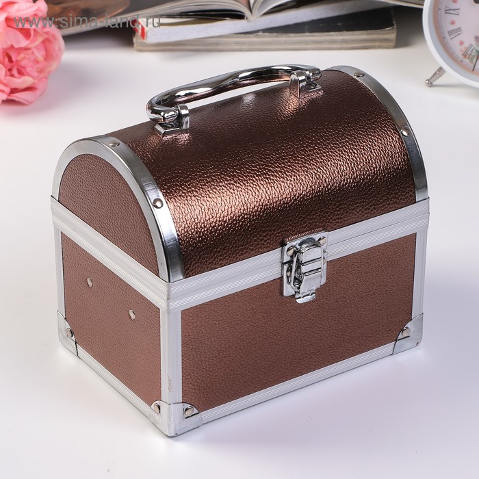 Шкатулка металлокаркас сундучок "Рептилия" бронза 15,5х18х12,5 см
Шкатулка металлокаркас сундучок "Рептилия" бронза 15,5х18х12,5 см